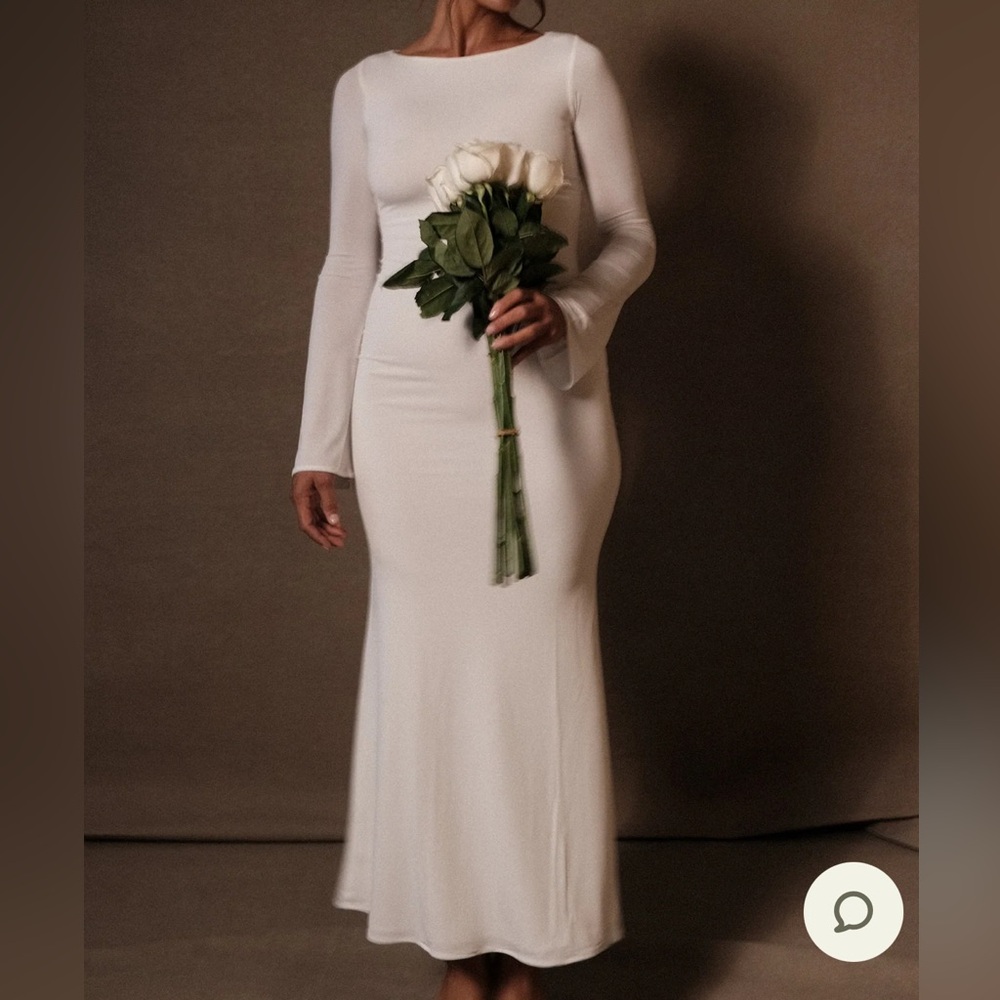 White Tarna Meshki Dress